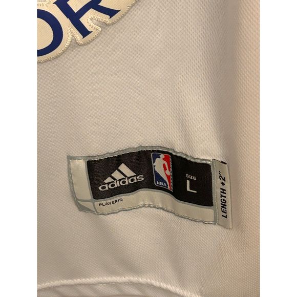 100% Authentic Stephen Curry Adidas  NBA Finals Warriors Jersey Size L Mens - Picture 4 of 5